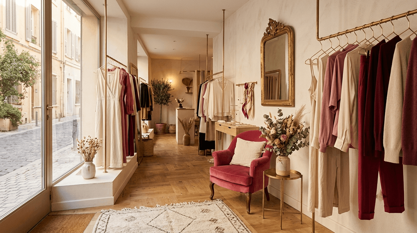 La boutique Victoria JC à Marseille